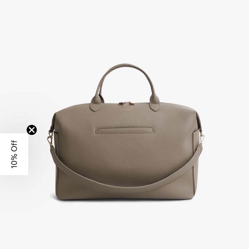 Clay MINA BAIE diaper bag Emmy Full vegan